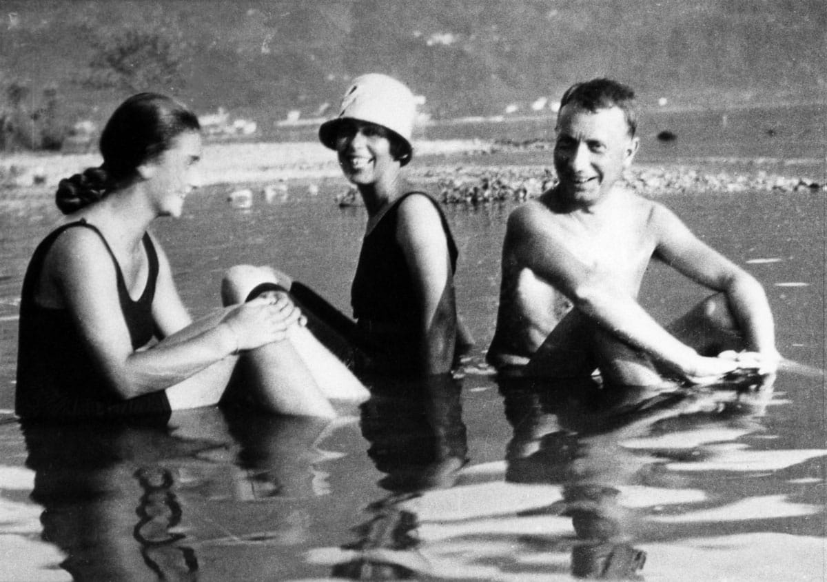 Elisabeth Wiegmann, Sophie Taeuber et Jean Arp &agrave; Ascona, 1925