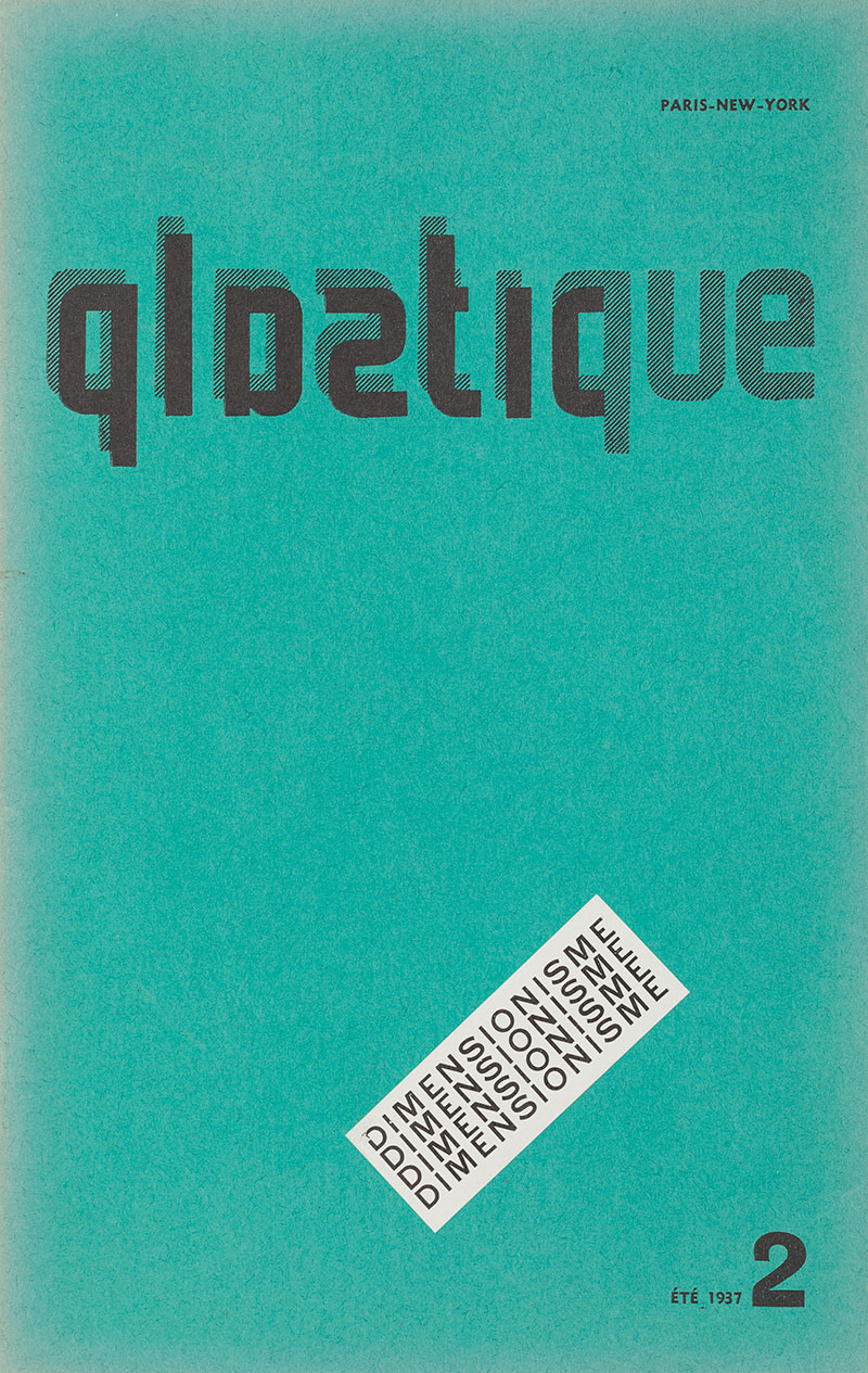 plastique plastic, n. 1, 1937